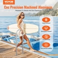 thumbnail image 2 of VEVOR Pool Handrail,36 x 13 inch Pool Railing, Aluminum with Base Plate for Indoor/Outdoor Pools, Humanized Swimming Pool Safety Railing for Decks,Rust-Proof Grab Bar with Accessories for Spas Docks, 2 of 9