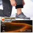 thumbnail image 6 of FEN AI Snow Ski Pants Men Waterproof Softshell Pant Snowboard Trousers Fleece Lined Outdoor Hiking Cargo Pants with 6 Pockets, 6 of 8