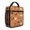 Rooster and Turkey, variant on Chick and Egg Yellow Pattern Insulated Lunch Bag Teens,Lunch Box for Men Women for Work,Picnic or Travel,10.2x9.5x4.3 Inches,8 Can Capacity