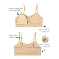 thumbnail image 3 of Livona Training Bras for Girls-Sports Bra, Fitness Bra, Padded Everyday Bra Bralette,Crop Cami Tank Top (6-14), 3 of 8