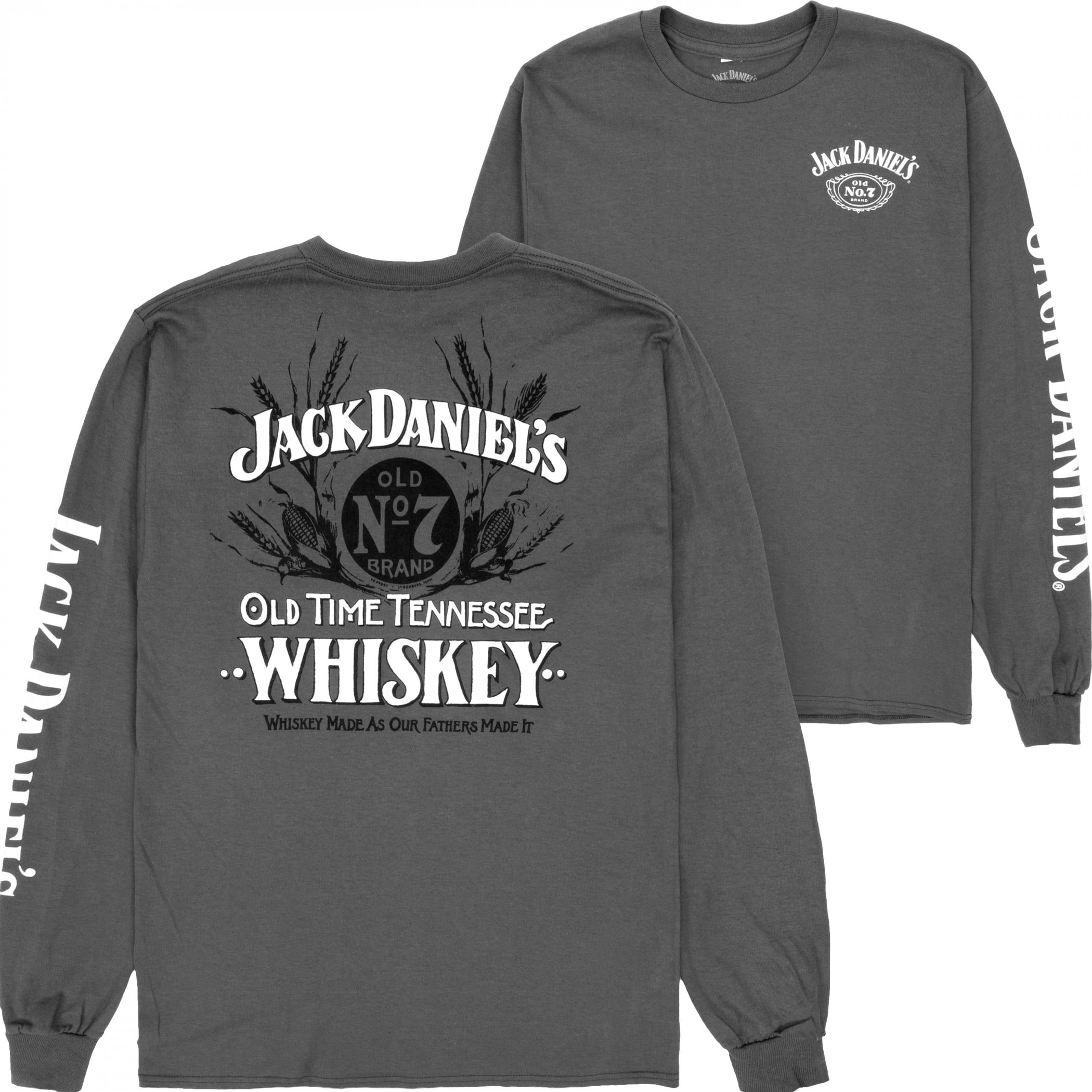 Jack Daniels Old No.7 Brand Tennessee Whiskey Long Sleeve Shirt