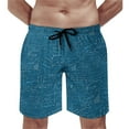 thumbnail image 1 of Board Shorts Math Linear Classic Swim Trunks Mathematics Eduion Men Quick Drying Sports Fitness Trendy Board Short Pants, 1 of 5