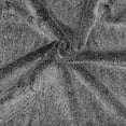 thumbnail image 3 of Home Soft Things Tip Dyeing Light Faux Fur 2 Piece Throw Pillow Cover Set - Black - 20" x 20", 3 of 9