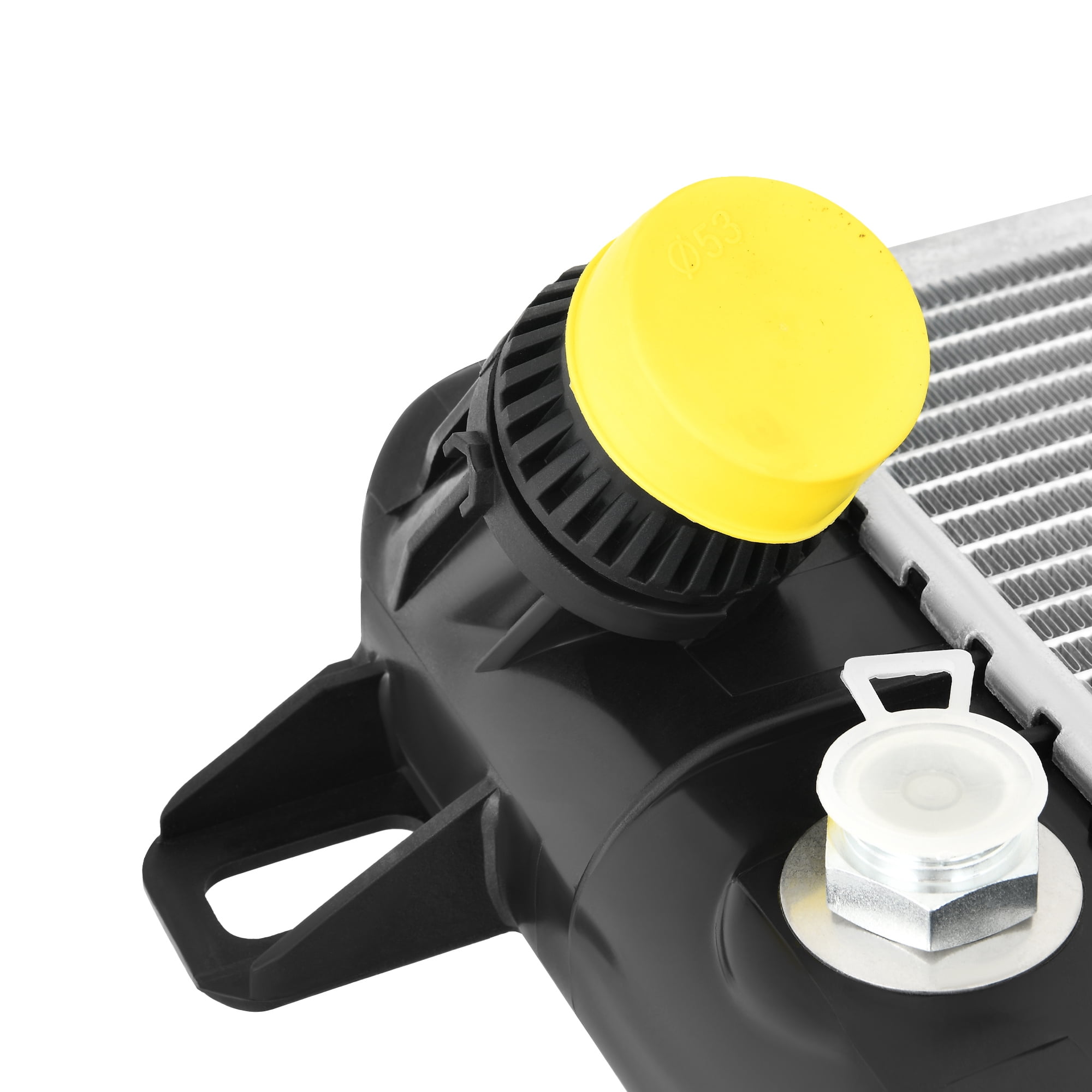 LEDKINGDOMUS Aluminum Radiator for 2006-2010 Chevy Silverado/GMC Sierra 2500/3500 HD Classic V8 6.6L - Direct Fit High Efficiency Leakproof Design