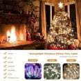 thumbnail image 4 of Christmas Ribbon Fairy Lights, Christmas Tree Light Up Ribbon, Ribbon Lights for Christmas Tree, Indoor Ribbon String Lights for Xmas Tree Decor (Gold-Warm,10M),Gold,10M, 4 of 7