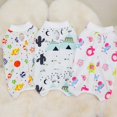 thumbnail image 3 of CBFFDC Hook And Loop Clothing Neutering Suit Cartoon Pattern Elastic Weaning Clothes Soft Breathable Jumpsuit with Hook And Loop Closure, 3 of 6