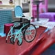 thumbnail image 3 of Juego de muletas y sillas de ruedas para muñecas, modelos en miniatura de muletas y sillas de ruedas, 1 Juego, 3 of 5