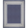 thumbnail image 2 of Nourison Horizon Indoor/Outdoor 9' x 12' Navy Modern Rug, 2 of 10