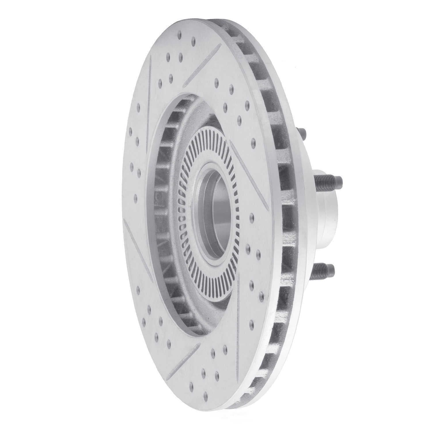 Dynamic Friction Company 830-54141R DFC Geoperformance Rotor - Drilled and Slotted
