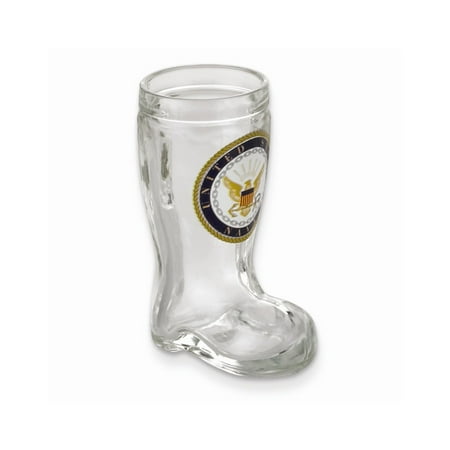 US Navy Mini Boot Shot Glass - Etching Personalized Gift Item