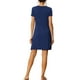 thumbnail image 3 of INSPIRE CHIC Camisón de Mujer de Manga Corta con Volantes, Vestido de Noche, Ropa de Casa, Camisones XL Azul, 3 of 6