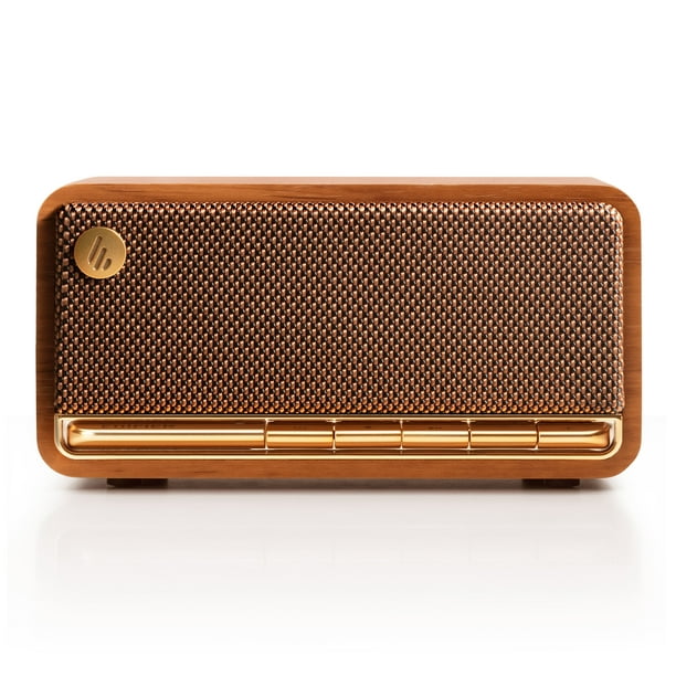 Kommunikationsnetværk offentlig mentalitet Edifier MP230 Portable Bluetooth Speaker, Wireless Speaker with Stereo  Sound for Outdoor Travel, 10-Hour Playtime, Supports USB Soundcard/Micro  SD, 20W RMS - Classic Wooden - Walmart.com