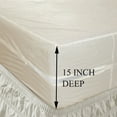 thumbnail image 2 of Heavy Duty PVC Vinyl Mattress Protector Cover, Hypoallergenic Waterproof Encasement, Bed Bugs - Dustmites Shield, 15 Inch Deep Pocket (Queen - 80" x 60"), 2 of 3