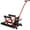 black+red, variant on Juiluna Hydraulic Motorcycle Lift Jack Foot-Operated Motorcycle Lift Table with 4 Wheels 1500 LBS Capacity 4.5" - 15" Lifting Range