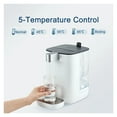 thumbnail image 5 of Countertop Instant Hot & Purified Water Dispenser 50L  2100W Black Color, 5 of 5