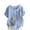 Light Blue womens plus size tops, variant on YanHoo Womens Button Down Shirts Plus Size Short Sleeve Cotton Gauze Tops Loose Fit Casual Dressy Blouses Cute Floral Printed Boho Vacation Shirt Pink,XXXL