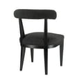 thumbnail image 4 of TOV Furniture Palla Black Boucle Dining Chair, 4 of 6