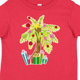 thumbnail image 4 of Inktastic Christmas Palm Tree with Presents Boys or Girls Toddler T-Shirt, 4 of 5