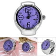 thumbnail image 4 of 8 Colores Moda Mujeres Hombres Reloj De Anillo Analógico De Cuarzo Único Conveniente Adecuado Casual Citas Fiesta Uso Diario Mano De Obra Exquisita Aspecto Elegante, 4 of 7
