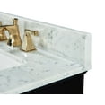 thumbnail image 3 of Ancerre Designs Audrey 72" Wood Bathroom Vanity Set in Black Onyx, 3 of 6