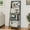 Gray, variant on Lavish Home 4-Tier Freestanding Ladder Bookshelf with X-Back Frame, White