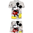 thumbnail image 1 of Verano bebé niños niñas dibujos animados Mickey Mouse camiseta + Pantalones cortos conjunto ropa niños dibujos animados lindo 2 uds niños niñas ropa Sets14T Gao Jinjia LED, 1 of 2
