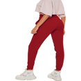 thumbnail image 4 of Joggers Légers en Molleton Français pour Femmes avec Poches, 4 of 5