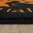 thumbnail image 3 of Mohawk Home Moon Cat Black Halloween Accent Rug, 2' x 3' 4", 3 of 5