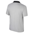 thumbnail image 3 of Men's Colosseum Gray Iowa Hawkeyes Big & Tall Tuck Striped Polo, 3 of 3