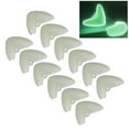 thumbnail image 2 of Protectores de esquinas, 12 piezas de protectores de esquinas luminosos, protectores de esquinas de mesa, protectores de bordes suaves para muebles, diseño revolucionario, 2 of 14