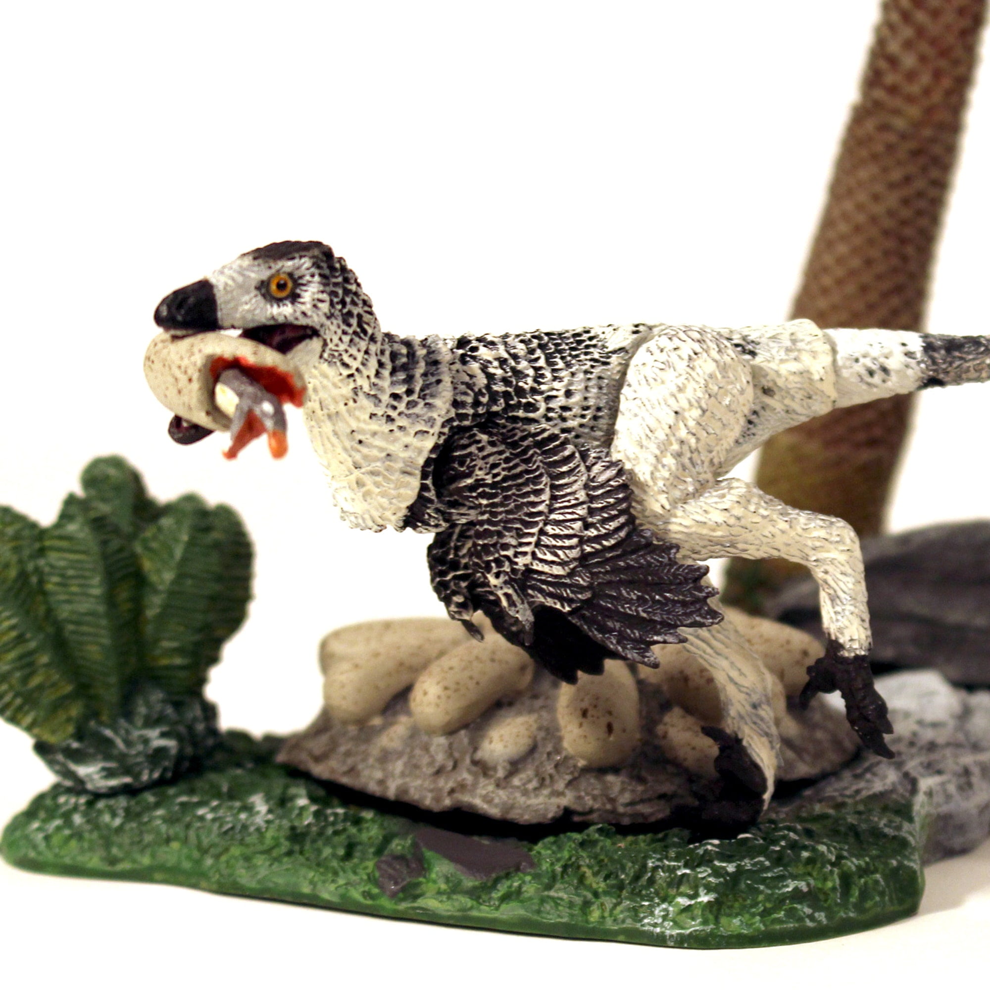Beasts Of The Mesozoic: Accessory Pack: Mountains Environment With Troodon F. Juvenile - 1/6th Scale Dinosaur Action Figure Set, Hand-Painted