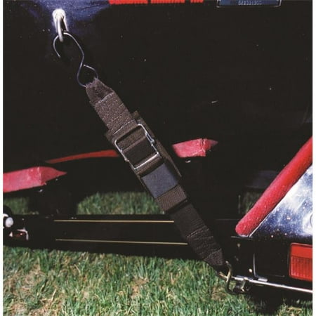 

2PB2 Two Paddle Buckle Tie Down Black Webbing