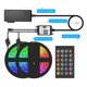 thumbnail image 2 of Tira de luces LED RGB Smart Wifi 32.8ft. 5050 Luces que cambian de color con voz y aplicación y 24 t Abanopi Negro, 2 of 7