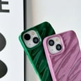 thumbnail image 4 of Water Ripple Pattern Curly Wave Shape Soft Compatible with iPhone Case (iPhone 12 Pro Max,Green), 4 of 8