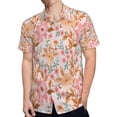 thumbnail image 4 of High Quality Hawaiian Shirts for Men Short Sleeve Aloha Beach Shirt Floral Summer Casual Button Down Shirts Blouses 6KSWU8, 4 of 7