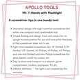 thumbnail image 6 of Apollo Tools Flashlight Mr. 7-Hands - DT1719, 6 of 12