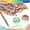 Multicolor, variant on Darzheoy Rainbow Pencils, 4 in 1 Rainbow Colored Pencil, Multi Colored Fun Pencils, Art Supplies for Drawing, Coloring, Sketching, Party Favors