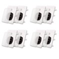 thumbnail image 1 of Acoustic Audio IW191 Flush Mount In Wall Speakers Home Theater 4 Pair Pack, 1 of 4