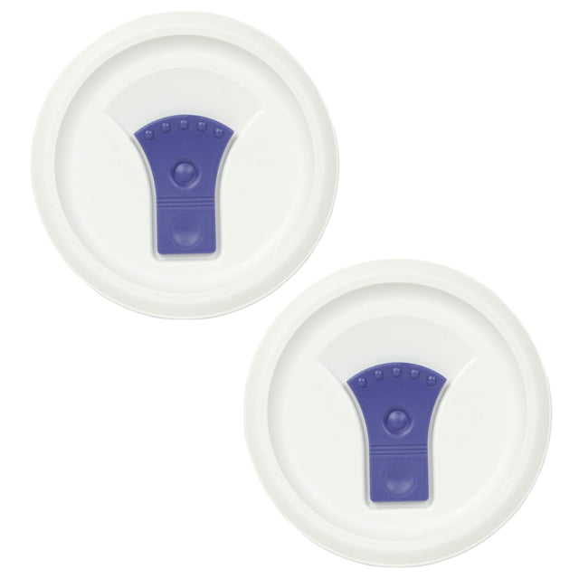 Tapa de repuesto CorningWare FM-22-VPC, blanca francesa, 600 ml, paquete de 2