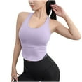 thumbnail image 1 of Pntutb Tank Tops for Women Clearance Women's Fashion Temperament Sleeveless Round Neck Color Vestpullover Tops Rolback, 1 of 4