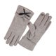 thumbnail image 1 of Guantes de invierno para mujer, de color liso, cálidos, con pantalla táctil, gruesos y suaves, de poliéster., 1 of 5
