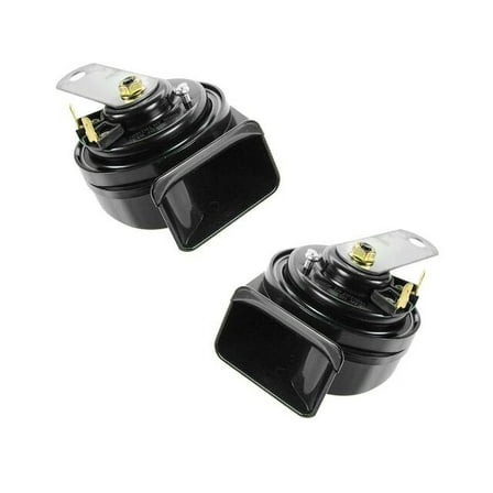 Horn Set - Compatible with 1976 - 2002 Cadillac Seville 1977 1978 1979 1980 1981 1982 1983 1984 1985 1986 1987 1988 1989 1990 1991 1992 1993 1994 1995 1996 1997 1998 1999 2000 2001