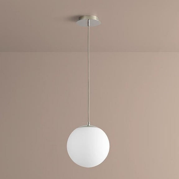 10 inch 120V 8.2W 1 Led Pendant-Polished Chrome Finish Bailey Street Home 766-Bel-2894312