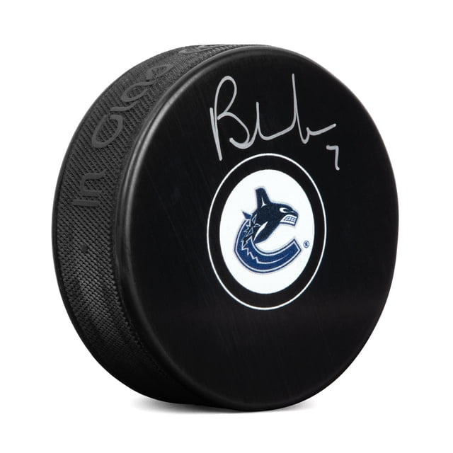 Brendan Morrison Autographié Vancouver Canucks Hockey Rondelle