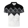thumbnail image 4 of Abomasnow Men's Golf Shirts Short Sleeve Quick Dry Performance Shirts Moisture Wicking Casual Print Collared Tops M-3XL, 4 of 5