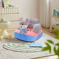 thumbnail image 1 of Silla con Respaldo para Niños Lindo y Cómodo Asiento Deslizable para Niños Pequeños Perfecto para Relajarse y, 1 of 3