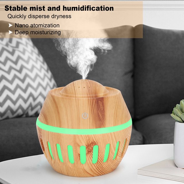 Humidificador USB, humidificador de aire de 300 ml, atomizador portátil USB, humidificación de aire, rendimiento sólido