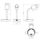 thumbnail image 4 of Rotación De 360 ​​grados, Yate, RV, Luz De Lectura, Camper, RV, Lámpara De Cama, Control De Botón Táctil, Lámpara Interior De , Montada En La Sunnimix Luz de lectura de caravana, 4 of 8