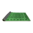 thumbnail image 2 of Ahgly Company Indoor Rectangle Oriental Emerald Green Traditional Area Rugs, 5' x 7', 2 of 4