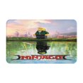 thumbnail image 1 of Felpudo de Ninjago para decoración de interiores y exteriores, antideslizante, lavable, para puerta de entrada navideña, para baño, cocina, patio, decoración navideña del hogar, 20 x 31,5 pulgadas, 1 of 1